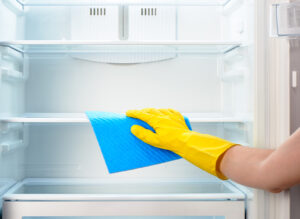 Limpeza de geladeira